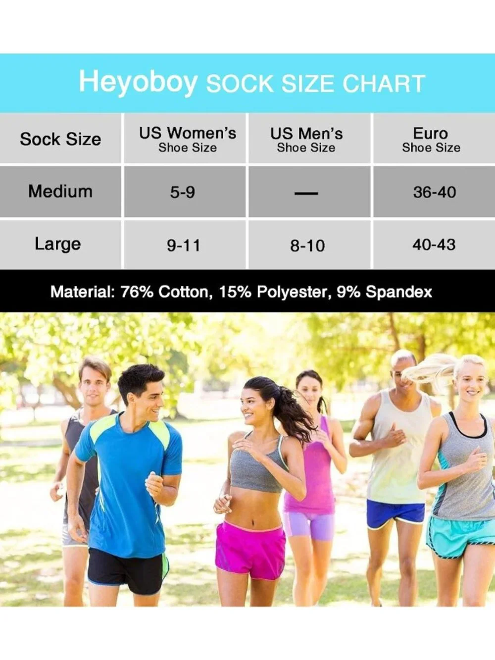 Cushioned Athletic Running Socks for Women, 5 Pairs, Ankle Length, Anti-Blister